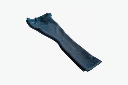 Preview: Womens Dark Blue Denim Jeans