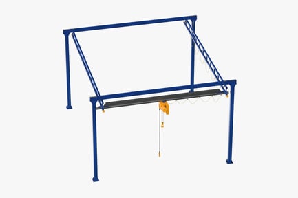Preview: Overhead Crane Workstation: Industrial Mobile Loading Port