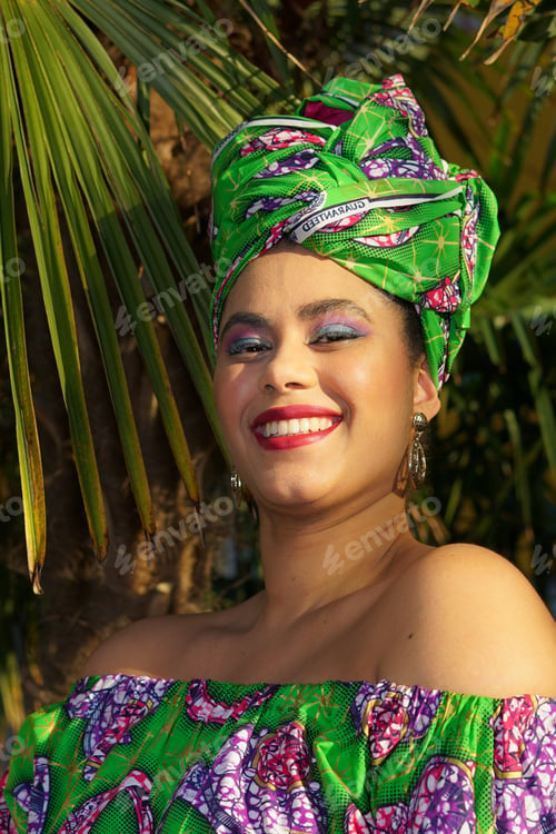 Preview: African Ethnicity, Women, One Woman Only, African Culture, Africa, Fashion Model, African-American