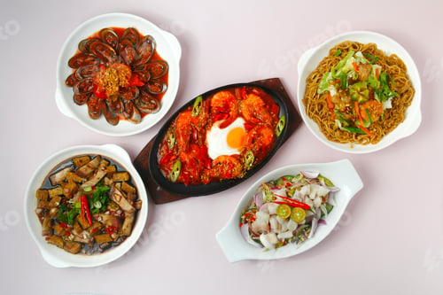 Preview: Freshly cooked assorted Filipino Food