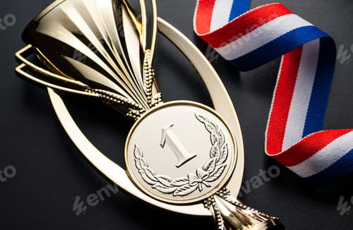 Preview: Gold trophy for the winner of a championship event