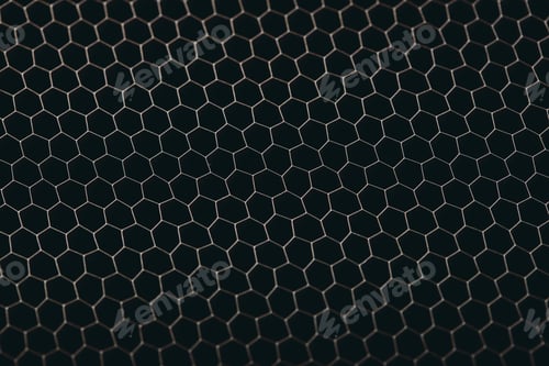 Preview: Abstract Texture Honeycomb. Metallic Net Background Or Texture. Metal Mesh. Full Frame Colourful