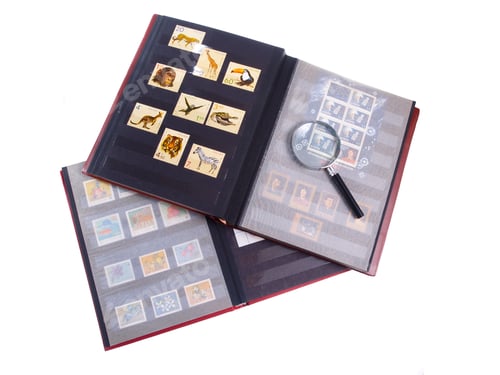 Preview: Stamp Album Isolated