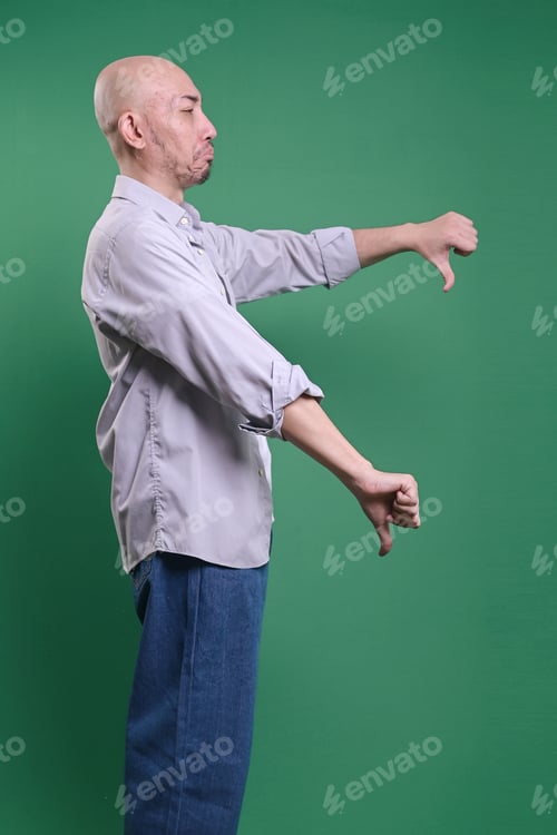 Preview: Man Giving Thumbs Down