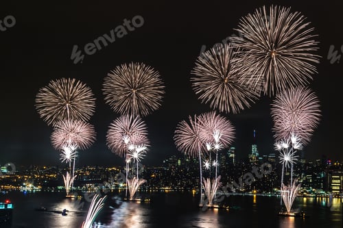 Preview: View of One World Trade Center and the amazing Macy's Fourth of July fireworks.