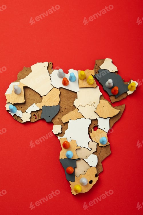 Preview: Concept of travel and adventure around Africa