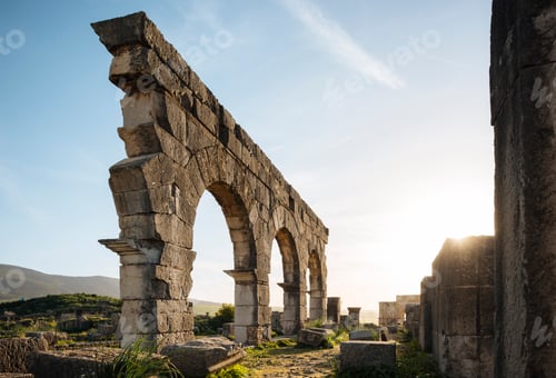 Preview: Roman Ruins of Volubilis, Meknes, Morocco, North Africa