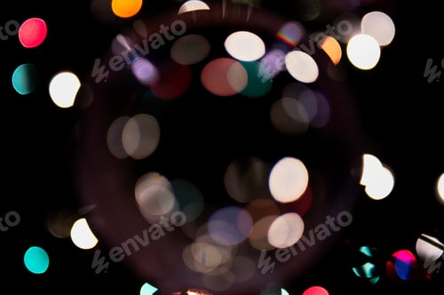 Preview: Abstract bokeh as overlay