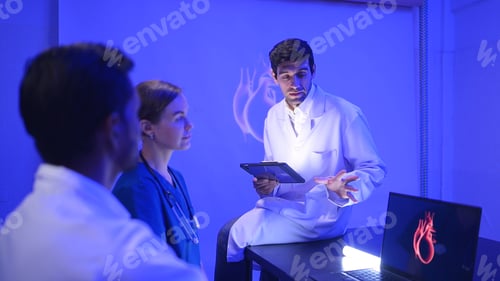 Preview: Doctors and medical professionals discussing heart health