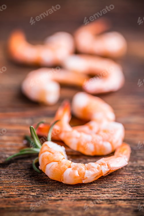 Preview: Raw prawns