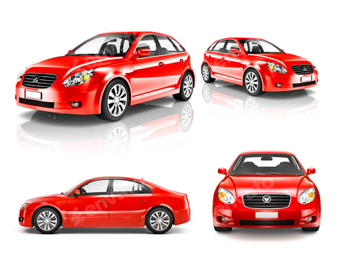 Preview: 3D Collection of Luxury Red Sports Car