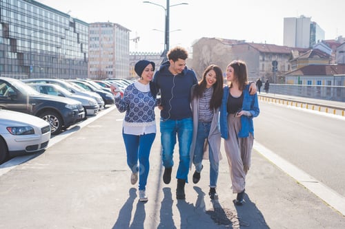 Preview: Multiracial group young people