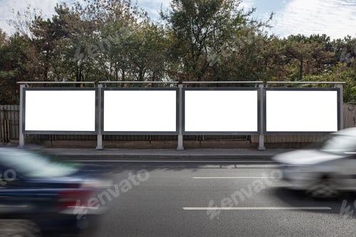 Preview: billboard, mockup, signboard, marketing