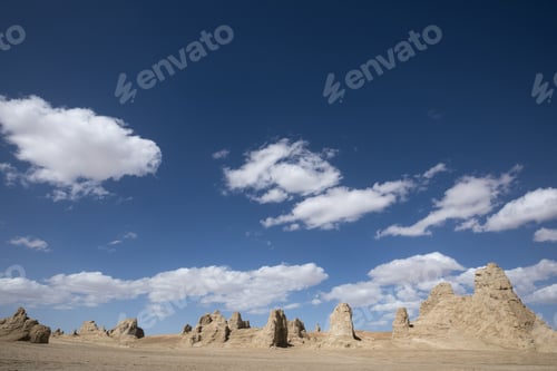 Preview: Yardang landform landscape in west of china
