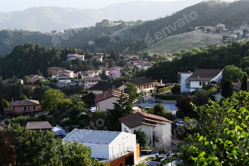 Preview: View of Nocera Umbra, town and comune in the province of Perugia, Italy.