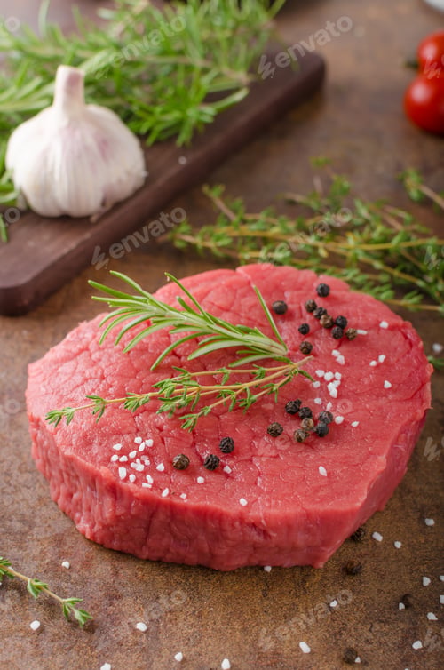 Preview: Beef meat raw