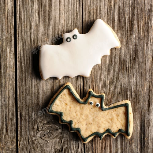Preview: Halloween homemade gingerbread cookies