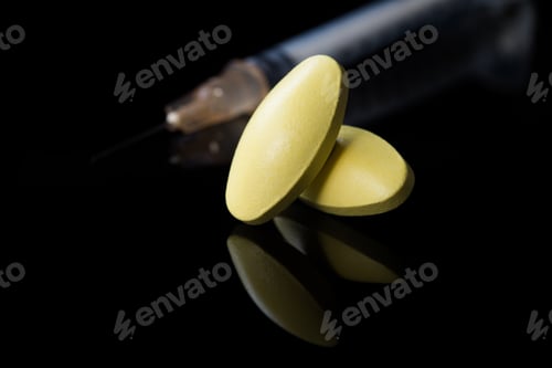 Preview: Healthy and medical pills, pharmacy pills