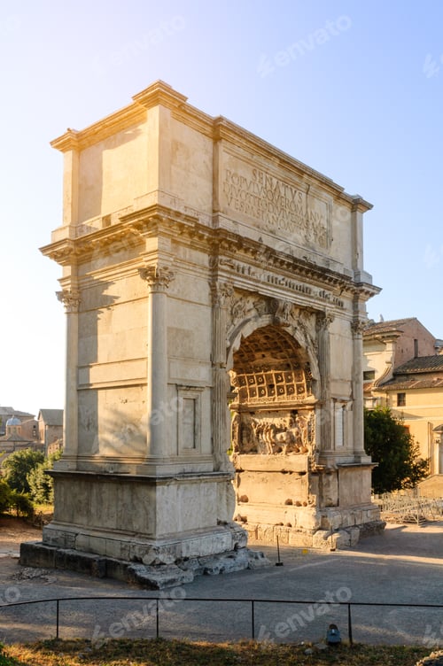 Preview: Arch of Titus in the Republican Forum in Rome
