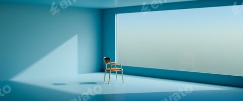Preview: Chair in the blue room