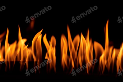 Preview: Fire flames background