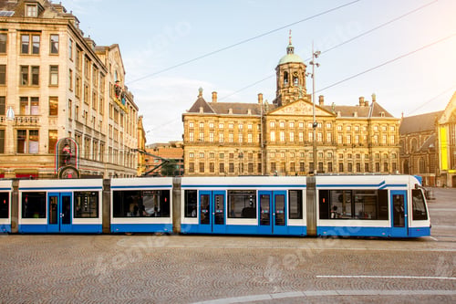 Preview: Amsterdam cityscape view