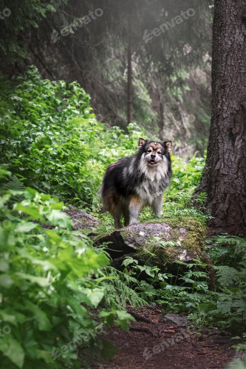 Preview: Portrait of Finnish Lapphund dog