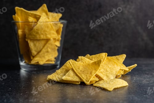Preview: Salted tortilla chips.