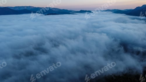 Preview: Clouds Over Mountain