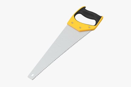 Preview: Hand Saw - Yellow Handle