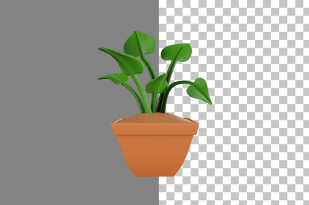 Preview: Plant Pot 3D Icon