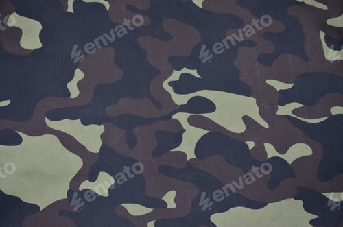 Preview: Texture of fabric with a camouflage painted in colors of the marsh