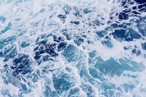 Preview: Background blue waves of the sea