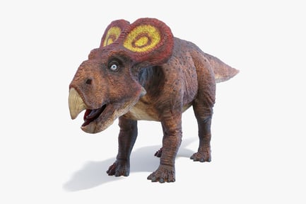 Visualização: Protoceratops Andrewsi: Herbívoro do Cretáceo