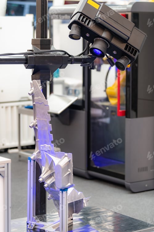 Preview: Scanning box, the optical measuring machine providing fast and precise measurements