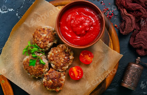 Preview: meatballs with sauce