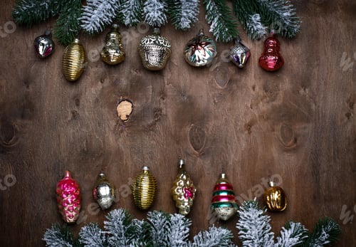 Preview: Retro Soviet glass tree toy