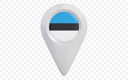 Preview: Estonia Location Pin