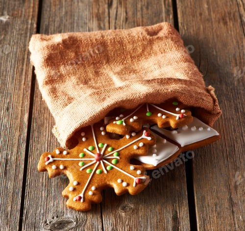Preview: Christmas homemade gingerbread cookies