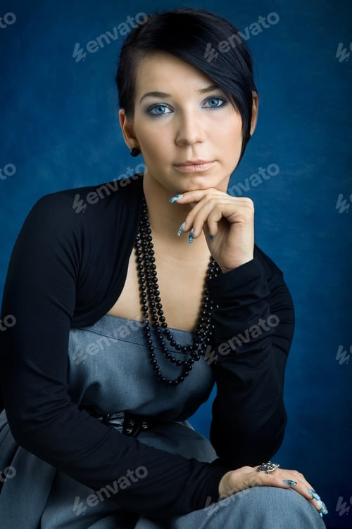 Preview: Portrait of a beautiful woman