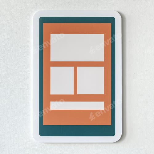 Preview: Mobile application technology icon graphic