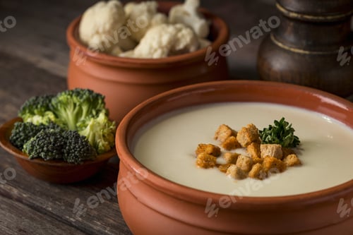 Preview: Creamy cauliflower soup