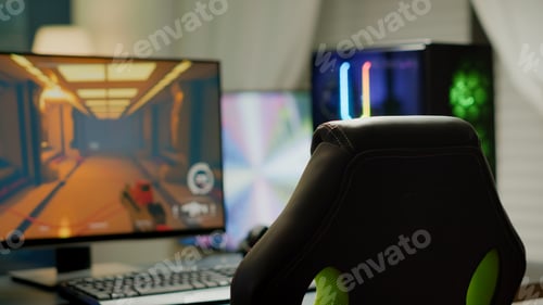 Preview: Professsional gaming room with nobody in