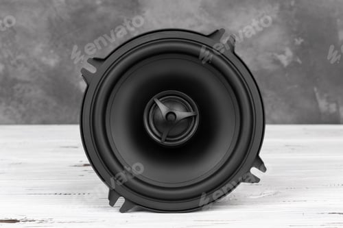 Preview: Car audio speaker, modern loudspeaker