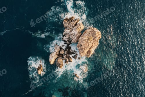 Preview: Birds Eye view of a shore break
