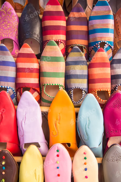 Preview: Shoes on the moroccan market