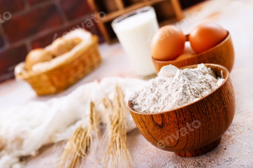 Preview: ingredients for baking