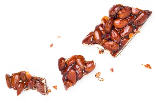 Preview: Nougat with almonds