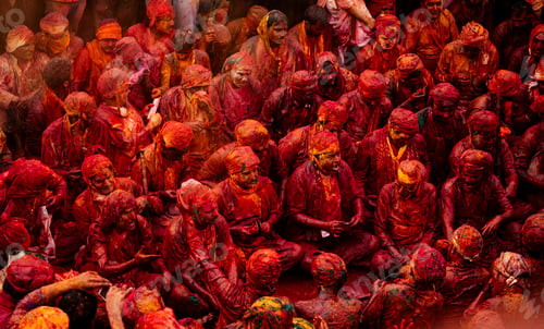 Preview: Capturing the vibrant chaos of Holi.