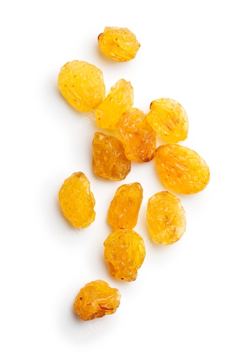 Preview: Sweet yellow raisins.